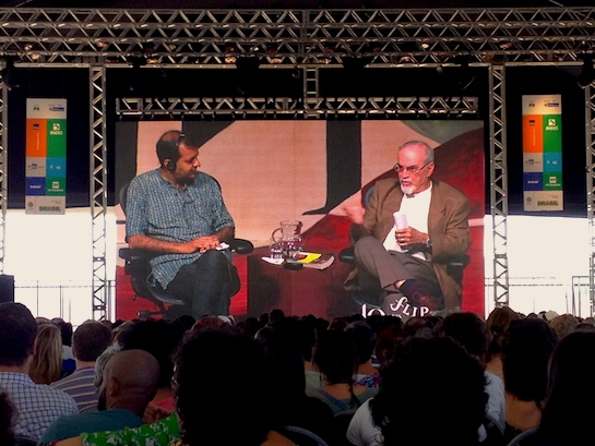 Porque é importante para um cientista ir a uma festa literária?